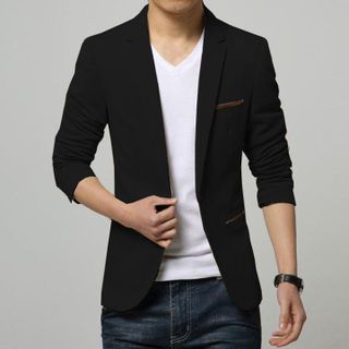 Áo khoác vest túi đắp