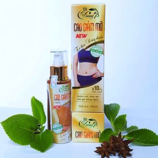 Cao giảm mỡ đỗ dung