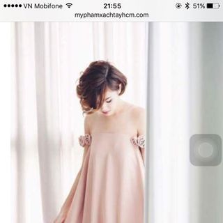 Đầm bông hồng