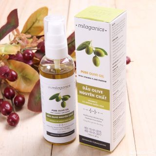 Tinh dầu oliu milaganics 100ml