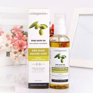 Tinh dầu oliu milaganics 100ml