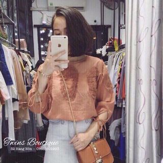 Áo quảng châu phói ren