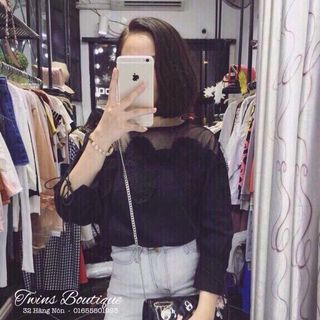 Áo quảng châu phói ren