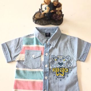 Áo sơ mi sọc ngang