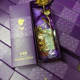 Hoa hồng vàng 24k