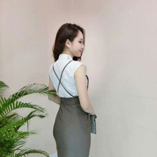 Sét yếm kèm áo sơ mi