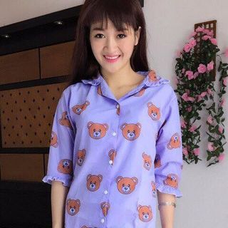Đầm gấu tay lỡ