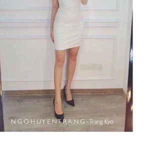đầm body đính ngọc trai nht