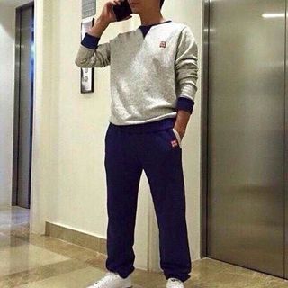 Bộ nỉ nam uniqlo made in vietnam