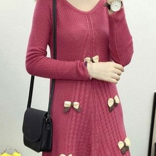 Đầm body len