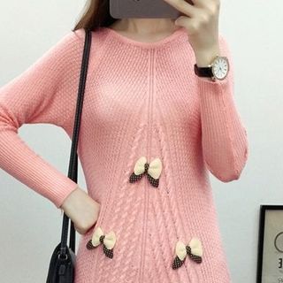 Đầm body len