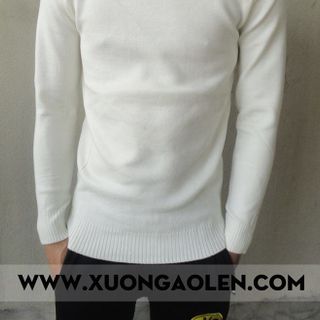 Áo len nam cổ lọ