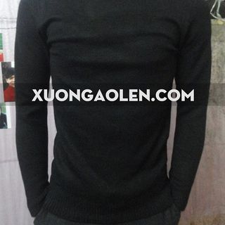 Áo len nam cổ lọ