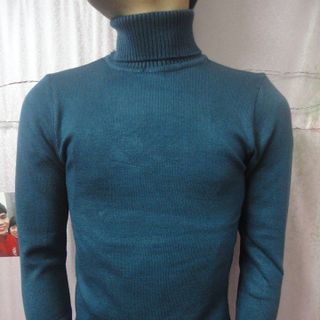 Áo len nam cổ lọ