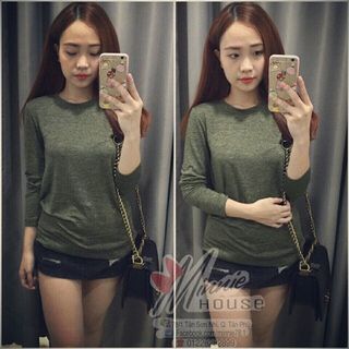 Áo thun len f21 tay dài