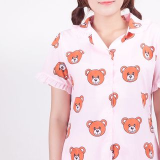 Bộ short gấu cute