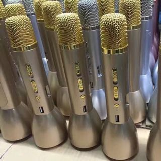 Micro k088 karaoke kèm loa 3 in 1 k088 loa karaoke sạc dự phòng hành giá sỉ