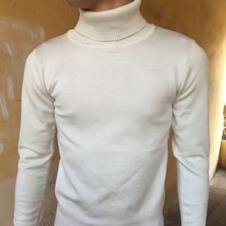 Áo len cổ lọ