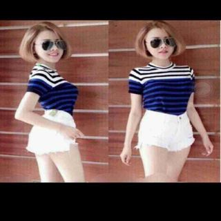 Quần short lệch tà