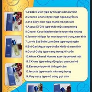 Nước hoa dạng lăn 12ml usa