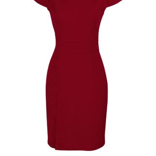 Đầm body dễ thương - 1020 - đỏ - giá sỉ - giá tốt