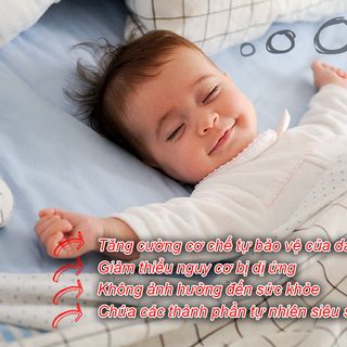 Sữa tắm hữu cơ giúp bé ngủ ngon