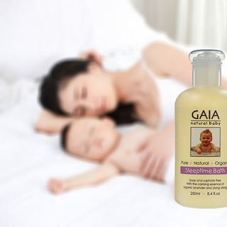 Sữa tắm hữu cơ giúp bé ngủ ngon