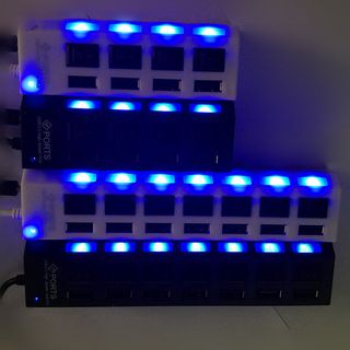 Hub usb 7 port có đèn led