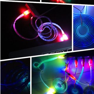 Cáp sạc có đèn led dành cho android a038