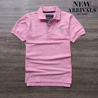 Áo thun cổ trụ abercrombie