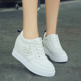 Giày sneaker nữ nâng đế - 0352
