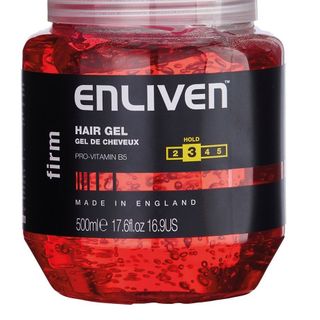 Gel vuốt tóc hũ lớn enliven hair gel - firm 500ml độ cứng 3/5
