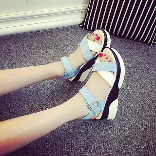 Sandal phối màu - 0264