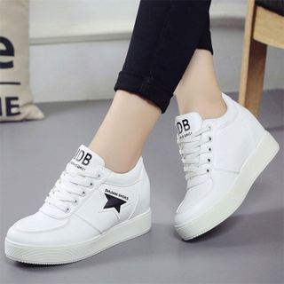 Giày sneaker nữ nâng đế - 0334