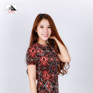 Đầm thổ cẩm f21