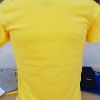 Áo nike cổ tròn 100 cotton