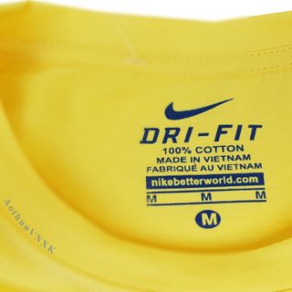 Áo nike cổ tròn 100 cotton