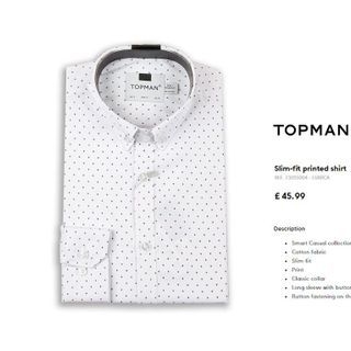 Áo sơ mi topman