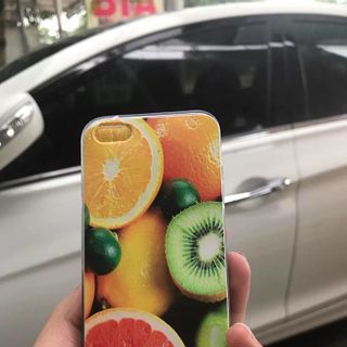 Ốp dẻo hoa quả 3d dành cho iphone