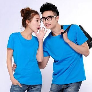 Áo thun trơn cặp nam nữ đủ màu