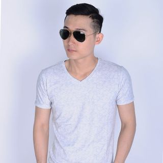 Áo thun nam body cổ tim thời trang