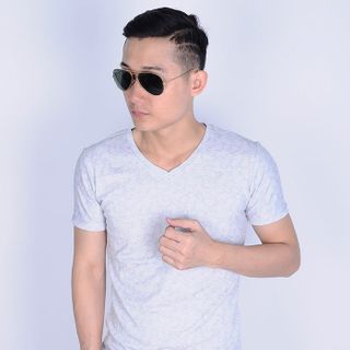 Áo thun nam body cổ tim thời trang