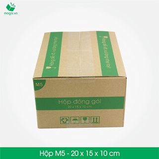 M5 - size 20x15x10 cm- hộp carton đóng gói gửi hàng thu hộ cod giá sỉ