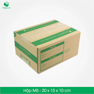 M5 - size 20x15x10 cm- hộp carton đóng gói gửi hàng thu hộ cod