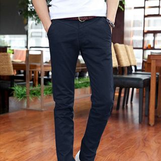 Quần kaki nam màu xanh đen