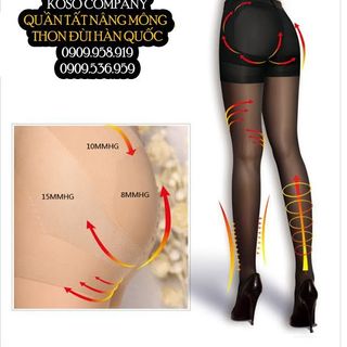 Quần tất nâng mông thon đùi hàn quốc