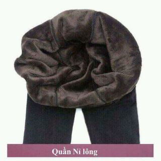 Quần nỉ lông