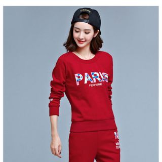 Set bộ thể thao paris đỏ