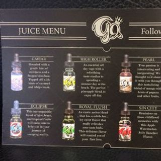 Tinh dầu e juice vape mỹ gq chai 30ml