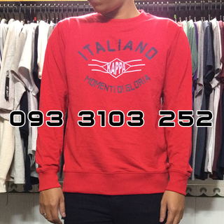 Sweatshirt kappa hàn quốc - dư 100 - bao giá toàn quốc